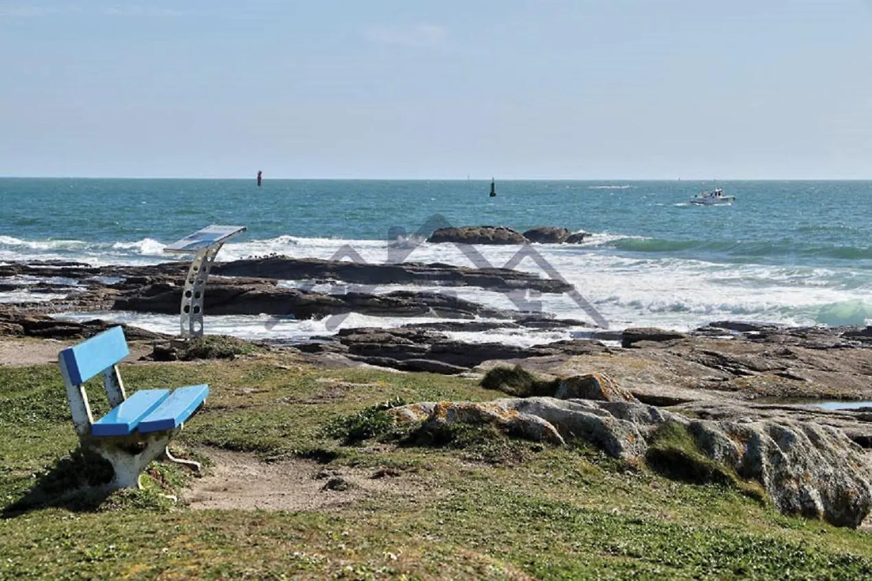 Localise - M11B - A La Pointe - Maison De Vacances Avec Jardin Entierement Clos - A 50M De La Plage - 700M Du Centre - Tout A Pied - Wifi Inclus - Draps Inclus - Animaux Bienvenus Guilvinec Fransa