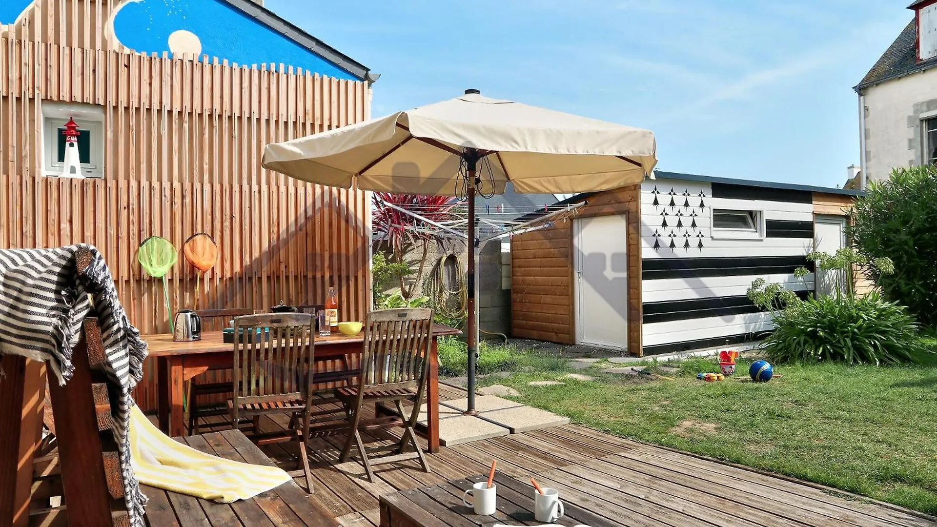 Localise - M11B - A La Pointe - Maison De Vacances Avec Jardin Entierement Clos - A 50M De La Plage - 700M Du Centre - Tout A Pied - Wifi Inclus - Draps Inclus - Animaux Bienvenus Guilvinec 0*,