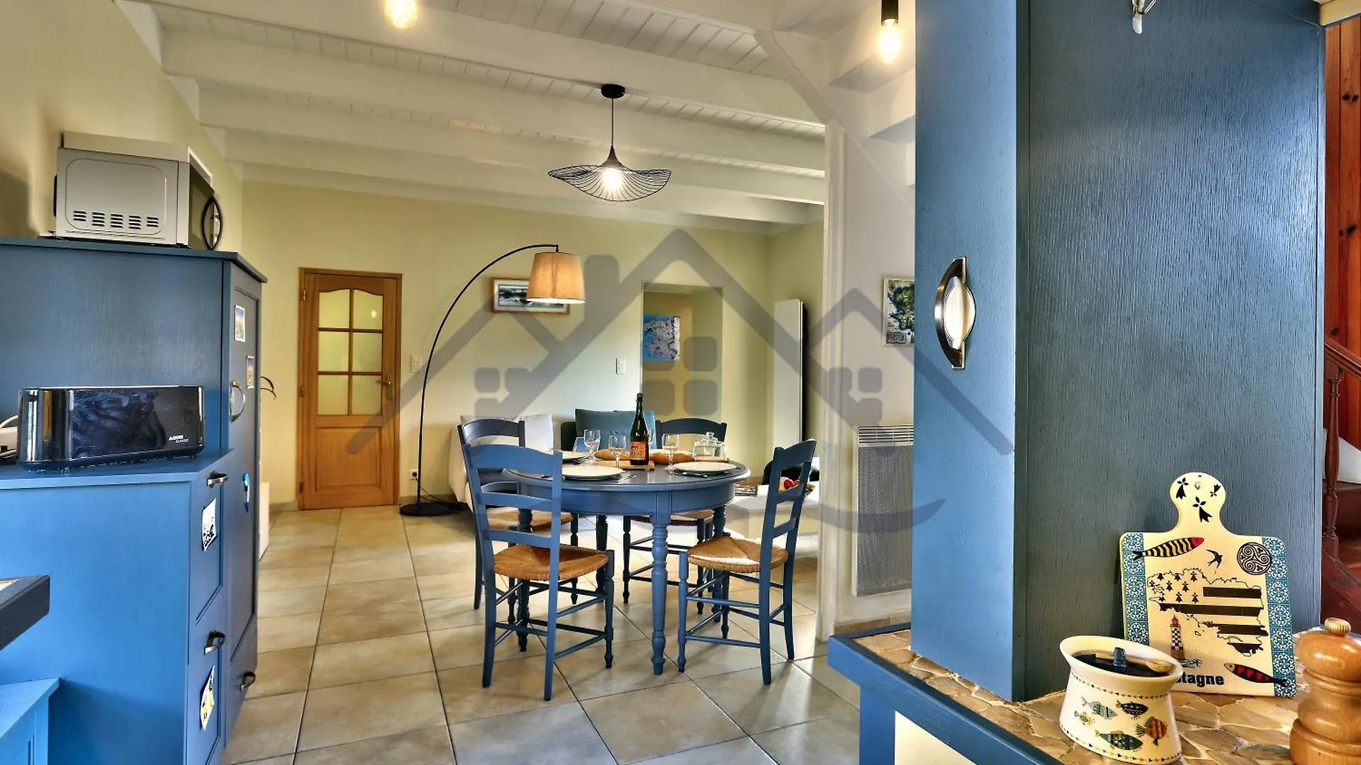 Localise - M11B - A La Pointe - Maison De Vacances Avec Jardin Entierement Clos - A 50M De La Plage - 700M Du Centre - Tout A Pied - Wifi Inclus - Draps Inclus - Animaux Bienvenus Guilvinec 0*,  Fransa